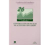 Construcciones de escalas de actitudes tipo likert (Cuadernos de estadística)