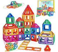 Construcciones Magnéticas Juguetes Niños Niñas 3 4 5 Años Bloques de Magnéticos Stem Creativo Educativos Regalo Juegos Juguete para Niños Niñas 5 6 7 8 Años Cumpleaños Nuevo Reyes Magos Navidad