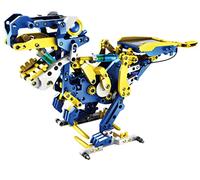 Construct & Create Kit Robot Solar Hidráulico 12 en 1 Juguete Construcción Stem Educativo Energía Híbrida Agua Sol Sin Pilas DIY Ciencia Ingeniería Regalo Niños
