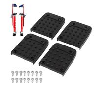 Construction Balance Sole - Elastomer Safety Panel, Non Skid Insert | 10.5x8.4x1.2 Cm Heavy Duty Footing Layer Featuring Firm Attachment, Reliable for Renovation Installation Repair Hei