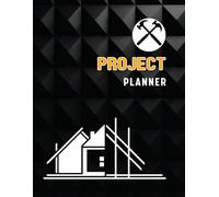 Construction Project Planner: 8.5 x 11 Project Management Notebook With Work Organizer Daybook- Assignment Schedule Notebook - Task Manager Notebook - Activity Notebooks for Work - Sketch Pad