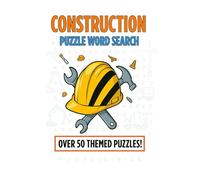 Construction Puzzle word search: Construction Word Searches with Easy to Read Print about Tools, Machines, Buildings, and More | 6x9 inches, 110 pages ... Gift for Vacations, Holidays and Free Times
