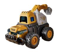 Construction Truck Toy, Sandbox Excavator Model, 7.28x1.45 pulgadas Piece with Movable Joints, Kids Play Vehicle, Outdoor Truck with Creative Design, Birthday Accessory for Preschool and Daycare