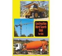 Construction Word Search Book for Kids