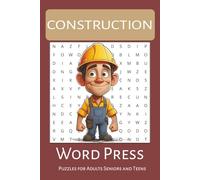Construction Word Search Book: Word Searches with Easy to Read Print about Construction, Building, Equipment and more. {6X9 inches, 110 Pages} 50 + ... Gift for Vacations, Holidays and Free Times.