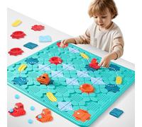 Constructor de Caminos lógicos para niños, Juegos de Mesa de Laberinto de Rompecabezas, Juegos de Mesa de Juguetes para niños, Juego de lógica Montessori, Juguetes para niños