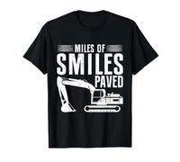 Constructor de Carreteras pavimentadas Miles of Smiles Camiseta