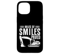 Constructor de Carreteras pavimentadas Miles of Smiles Carcasa para iPhone 15
