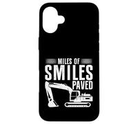 Constructor de Carreteras pavimentadas Miles of Smiles Carcasa para iPhone 16 Plus