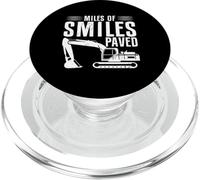 Constructor de Carreteras pavimentadas Miles of Smiles PopSockets PopGrip para MagSafe