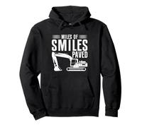 Constructor de Carreteras pavimentadas Miles of Smiles Sudadera con Capucha