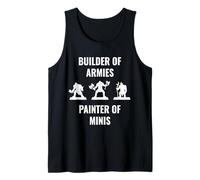 Constructor de Ejércitos Pintor de Minis Juegos de Mesa RPG Camiseta sin Mangas