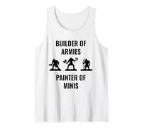 Constructor de Ejércitos Pintor de Minis Juegos de Mesa RPG Camiseta sin Mangas