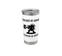 Constructor de Ejércitos Pintor de Minis Juegos de Mesa RPG Vaso térmico de acero inoxidable de doble pared