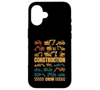 Constructor de operador de excavadora de maquinaria pesada Carcasa para iPhone 16