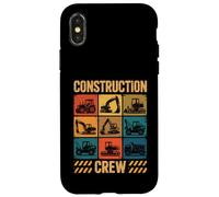 Constructor de operador de excavadora de maquinaria pesada Carcasa para iPhone X/XS