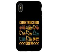 Constructor de operador de excavadora de maquinaria pesada Carcasa para iPhone X/XS