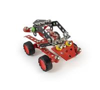 Constructor Explorer - Juego de construcción metálica de 142 Piezas - Coche de Montaje para niños a Partir de 8 años