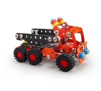 Constructor Lorry - Juego de construcción metálica - 195 Piezas - Camión de Montaje - Estuche Experto a Partir de 8 años