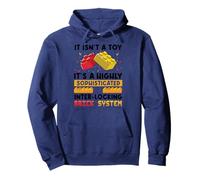 Constructor Maestro de construcción de Sistemas de ladrillo Altamente Sofisticado Sudadera con Capucha