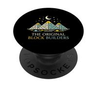 Constructores de Bloques Originales Investigador de la civilización Antigua PopSockets PopGrip Adhesivo