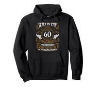 Construido en los años Sesenta 60 Original sin Restaurar 60 cumpleaños Sudadera con Capucha