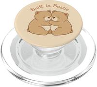 Construido en Mejor Amigo Lindo Hermano Oso a Juego PopSockets PopGrip para MagSafe