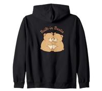 Construido en Mejor Amigo Lindo Hermano Oso a Juego Sudadera con Capucha