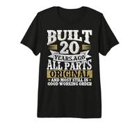 Construido Hace 20 años, Todas Las Piezas Son de diseño Vintage Original Camiseta Premium