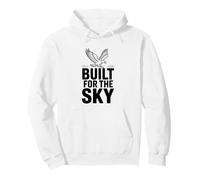 Construido para el espíritu de Aventura del águila cel Sudadera con Capucha