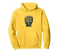 Construido por la Gracia, guiado por un propósito, diseño de fe Cristiana Sudadera con Capucha