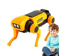 Construya Su Propio Perro Robot - Kit De Energía Solar, Juguete De Tecnología Pedagógica | Guía De Perros Mecánicos Niños, Proyecto De Ciencias Para Promover La Creatividad, El Pensamiento Lógico De A