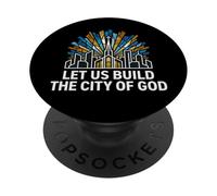 Construyamos La Ciudad De Dios Christian PopSockets PopGrip Adhesivo