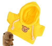 Construye Una Ropa De Oso - Funny Cartoon Animal Outfit Para Juguetes Lujosos, Suéter De Muñeca Suave | Capybara Vestidos De Mascotas Rellenos, Camisa De Oso De Peluche Lindo Para Muñecas