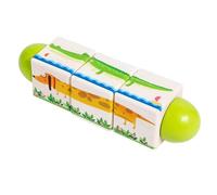 Construyendo juguetes para niños pequeños, juguetes para construir niños pequeños,Juego de rompecabezas de bloque de construcción educativa - Juguetes de reconocimiento de color interactivo para el ho
