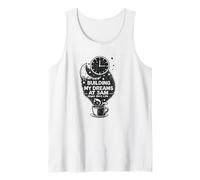 Construyendo mi Futuro, construyendo sueños Medianoche Trabajadores Moler Camiseta sin Mangas