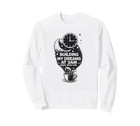 Construyendo mi Futuro, construyendo sueños Medianoche Trabajadores Moler Sudadera