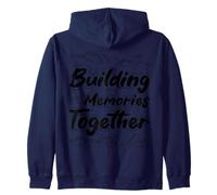 Construyendo Recuerdos Juntos Building Block Master Builder Sudadera con Capucha