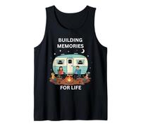 Construyendo Recuerdos para la Vida Camping Diversión al Aire Libre Camiseta sin Mangas