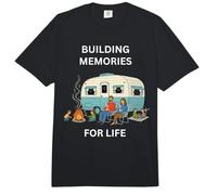 Construyendo Recuerdos para la Vida Camping Diversión al Aire Libre Comfort Colors Adult Heavyweight T-Shirt