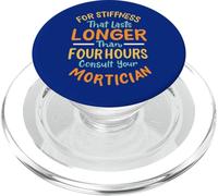 Consulte a su Director funerario Divertido Humor Oscuro funerario PopSockets PopGrip para MagSafe
