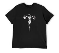 Consumer Jesus Banksy Retirement Men's Black T-Shirt Unisex tee Shirt XXL