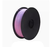 Consumibles de impresión 3D, Cambio de temperatura PLA de 2 colores+1.75 mm de cable sensible térmico, material de línea 3D FDM Resistencia a la resistencia +/- 0.03 mm, 1 kg Campo,Purple turns pink