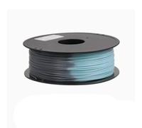 Consumibles de impresión 3D, Cambio de Temperatura PLA de 2 Colores+1.75 mm de Cable Sensible térmico, Material de línea 3D FDM Resistencia a la Resistencia +/- 0.03 mm, 1 kg Campo,Black Turns Blue