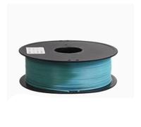 Consumibles de impresión 3D, Cambio de temperatura PLA de 2 colores+1.75 mm de cable sensible térmico, material de línea 3D FDM Resistencia a la resistencia +/- 0.03 mm, 1 kg Campo,Green turns blue