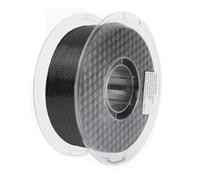 Consumibles de impresión 3D, Material de impresión PETG de 1.75 mm de 1.75 mm, precisión +/- 0.03 mm, Carrete de 1 kg, línea de impresión de Alta Transparencia y Alta Resistencia,Shining Black