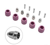 Consumibles de Plasma, 50pcs WSD-60 AG60 Antorcha de Corte de Aire SG55 Boquilla de Electrodo Consejos para Kit de Reemplazo de Cortador