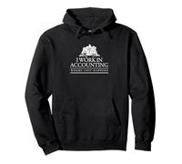Contabilidad Donde Sucede Chit Divertido Juego de Palabras Contable Sudadera con Capucha