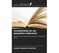 Contabilidad en las pequeñas empresas: Evaluación de la organización contable en las tiendas de Goma