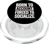 Contable de Nacimiento - coacción Social PopSockets PopGrip para MagSafe